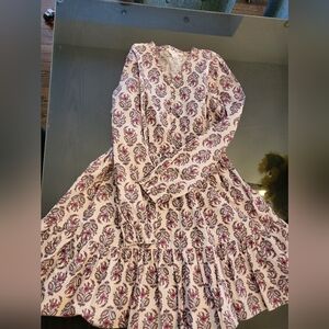 J. Crew/ Crewcuts Girls Paisley Dress s:12